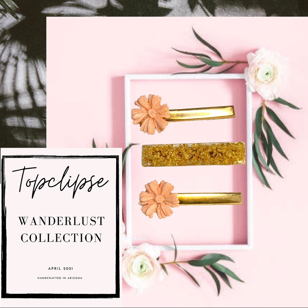 Hair Clips - wanderlust collection